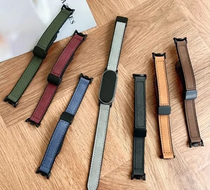 Leather Strap for Xiaomi Mi Band – Classic & Stylish Replacement Band
