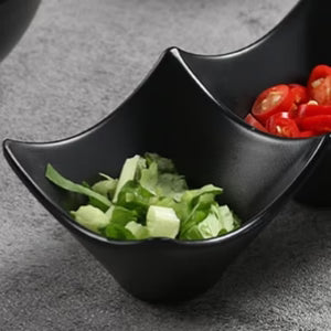3-Compartment Sauce Serving Dish