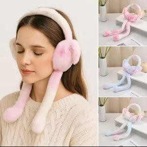 Plush Bunny Ear Headband