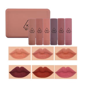 KS-ONE - Nude Matte Lipstick Set