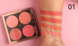 Emelie - Professional Make-up 4 Color Palettea