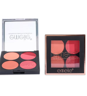 Emelie - Professional Make-up 4 Color Palettea