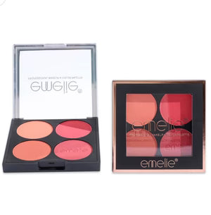Emelie - Professional Make-up 4 Color Palettea