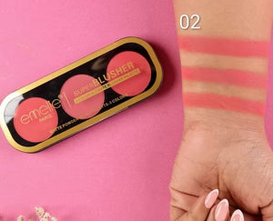 Emelie - Paris Superblusher - 3 - Color Ultimate Blush Palette