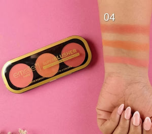 Emelie - Paris Superblusher - 3 - Color Ultimate Blush Palette