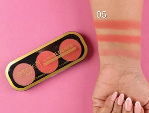 Emelie - Paris Superblusher - 3 - Color Ultimate Blush Palette