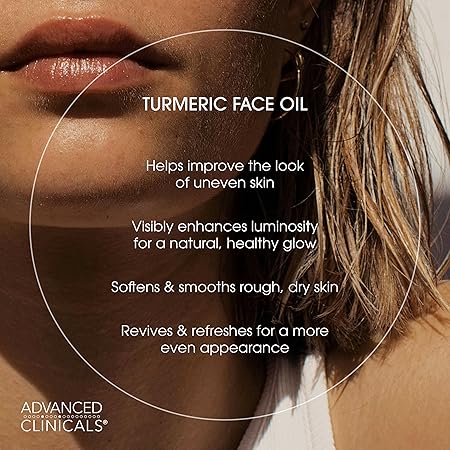 Advanced Clinicals - Turmeric Oil Clearing & Brightening Renewal Oil (Original)