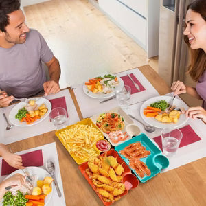 Serving Platter Set with Dip Bowl
