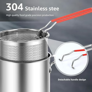 Stainless Steel Deep Fry Frying Pot