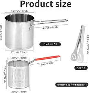 Stainless Steel Deep Fry Frying Pot